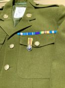 British Army, Royal Logistics Corps, Dress Jacket, Iraq Miniature Medal.