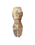 Antiquities: Ecuador, Pre Columbian Jade Stone Pendant (£10 UK - £20 Int Post)