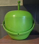 Vintage Green Apple Shaped Ice Bucket - Somm Paris