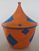 A Handmade East African Kanzi Basket