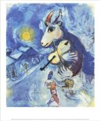 Marc Chagall. An Exquisite Print 'The Goat of The Beaver Lake' 2007.