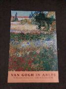 13 Vintage Art Exhibition Posters, Degas, Van Gogh, Cezanne Etc