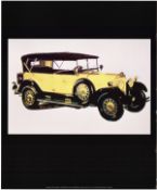 Three (3) Andy Warhol Retro Mercedes-Benz Series.