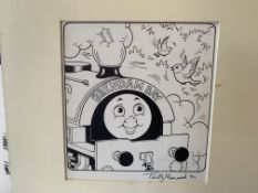 Thomas The Tank Engine & Friends Original Artwork, Signed By Timothy Marwood Birds