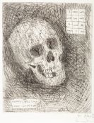 Damien Hirst (b 1965) Happy Christmas (Skull) Limited Edition, Signed and Dedicated Lower Right 2...