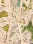 Job Lot 15 Authentic Maps Directory of London and Suburbs 87-Year-Old-Prints-3.