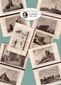 Scenes of Ireland Collection of Ten 225 Years-old Grose 1792-1797 Antique Copper Block Engravin...