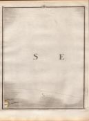 Anglesey Dulas Bay & Harbour John Cary’s Antique George III 1794 Map.