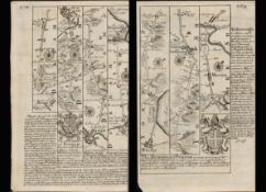 Whitby Morton Durham Sunderland Tynemouth Bowen 290 Yrs Old Road Map.