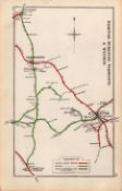 Nuneaton Tamworth Wichnor Warks Antique Railway Junction Diagram-76.