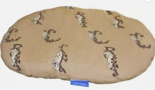 10 x Dog Bed Snoozzzeee Relax Pillow Sandstone