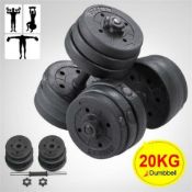 20kg Adjustable Weight Dumbbell Sets