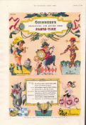 Original 73-Year-Old 1951 Guinness Print Panto-Time– GE 1648 #-20.