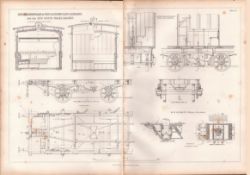 Underframes Carriages New South Wales Australian Railways Antique Diagram-4.