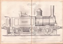 Tank Goods Engine Manning & Wardle Leeds Antique Scarce Diagram-19.
