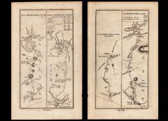 Ireland Rare 177 Antique 245 Yr-Old Map Mayo Westport Tuam Kilboyne Castlebar.