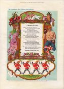 Original 62-Year-Old 1962 Guinness Print Gilbert & Sullivan – #-24.
