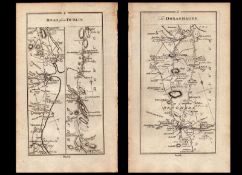 Ireland Rare 177 Antique 245 Yr-Old Map Drogheda Dundalk Newry Co Louth Armagh