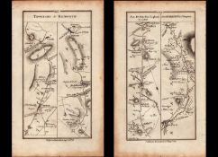 Ireland Rare 177 Antique 245 Yr-Old Map Tipperary Mitchelstown Cahir