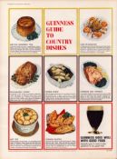 Original 58-Year-Old 1966 Guinness Guide To Country Dishes Print GE 4162 #-31.