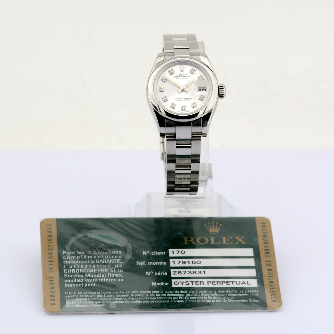 Rolex / Oyster Perpetual Diamond - Lady's Steel Wristwatch - Image 2 of 8