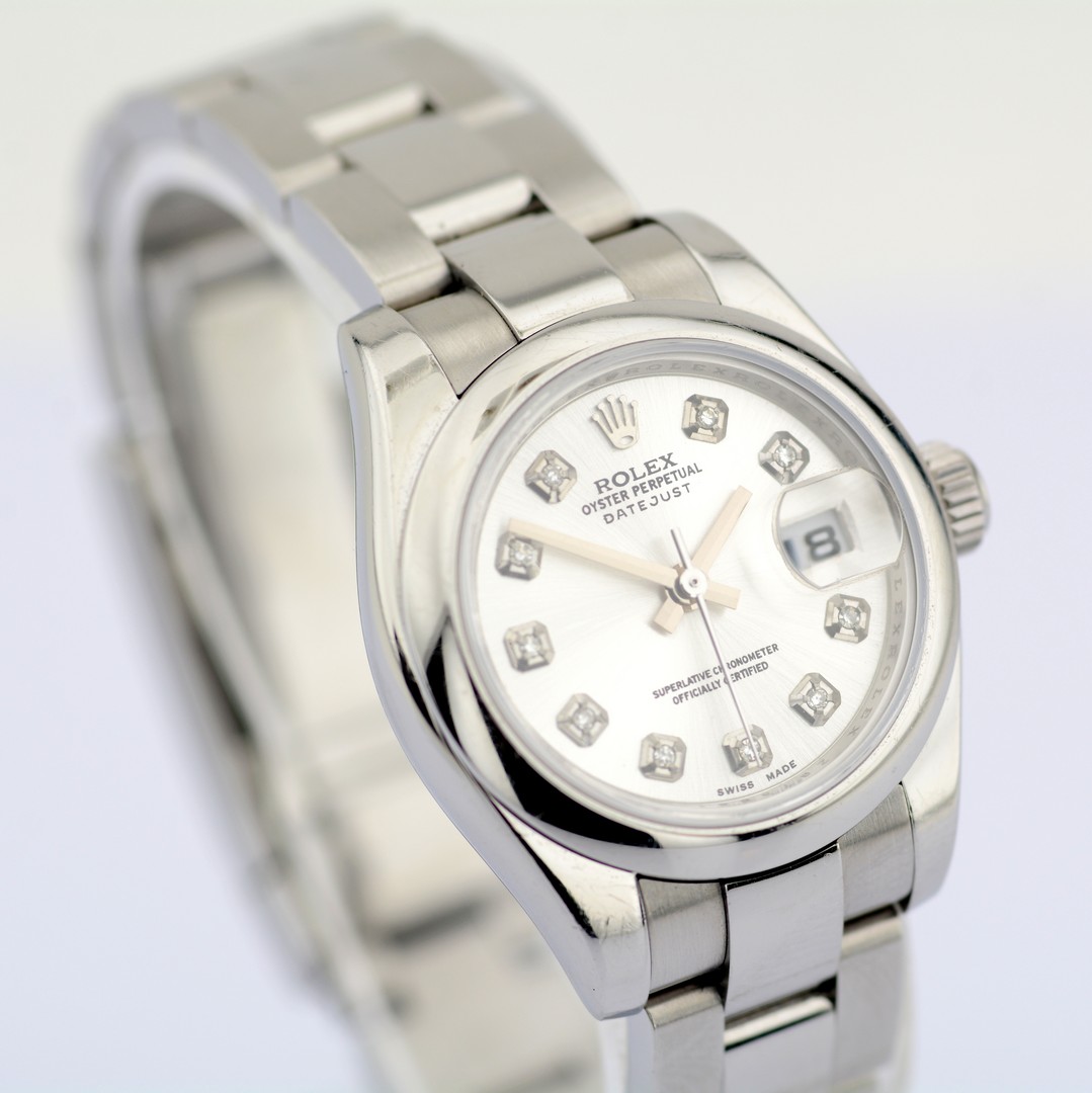 Rolex / Oyster Perpetual Diamond - Lady's Steel Wristwatch - Image 3 of 8