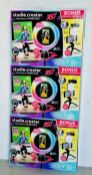 3 x Studio Creator 360 Video Maker Kit Combi Pack New Sealed Box