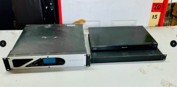 Electrical Lot To Include Panasonic Blue Ray & Nion N3 Media Matrix