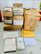 6 Boxes Envelopes & Document Pouches
