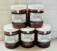 5 x Curtis Catering Glace Cherries 1kg New Sealed Tubs BBE Feb 25