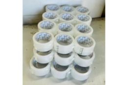 36 x Packaging Tape Premium Acrylic - Clear 48mm x 66m 36 Rolls New Sealed Box