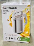 2 x Kenwood 1.5L SoupEasy Blender CBL01.000BS New Sealed Box