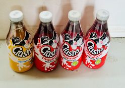 3 x 1lt Crusha Strawberry & 1 X Banana Milkshake Mix