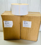 6 x Thermal Label Roll 1500 Labels Per Roll 6 x 4 Inch New Boxed