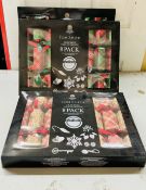 3 x Tom Smith 14 Inch Deluxe Christmas Crackers 8 Pack New Sealed