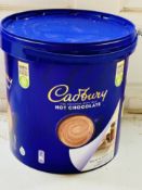 Cadbury Drinking Hot Chocolate 5kg (5kg) BBE July 25 New Sealed Tub