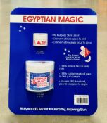 Egyptian Magic All Purpose Skin Cream 4 oz + 0.25oz Travel Size Jars New Sealed Pack
