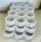 36 x Packaging Tape Premium Acrylic - Clear 48mm x 66m 36 Rolls