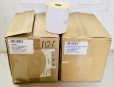 24 x Thermal Label Roll 350 Labels Per Roll 6 x 4 Inch New Boxed