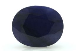 Loose Oval Sapphire 8.37 Carats