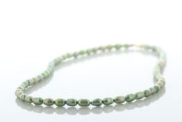 18 Inch Freshwater Cultured 4.5 - 5.0mm Pearl Necklace With Gold Plated Clasp