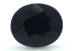 Loose Oval Sapphire 7.75 Carats