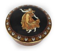 Wedgwood Bone China Etruscan Dance Round Lidded Box