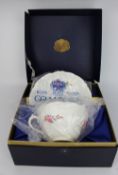 Coalport Tea Cup & Sauer Cased
