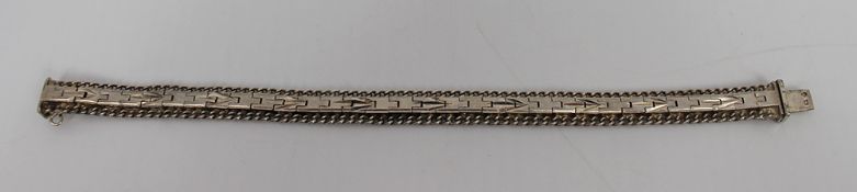 Vintage Silver 7 1/2 Inch Bracelet