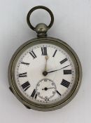 Vintage Pure Nickel Pocket Watch