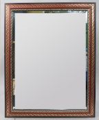 Large Decorative Bevelled Mirror