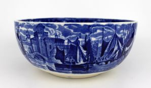 Wedgwood Ferrara Blue & White Fruit Bowl