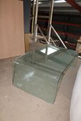 Moulded / Bent Glass Side Table