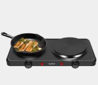 Vonshef Double Hot Plate. RRP £70 - Grade U